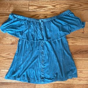 Off the shoulder top